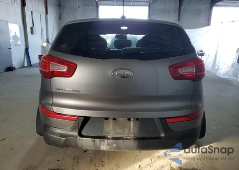2011 Kia Sportage Lx from USA, damaged, VIN KNDPB3A28B7126157